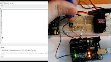 Servo con Arduino y Visualino. Programación sin código!