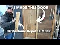 HOW TO BUILD A DOOR ON A BUDGET