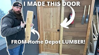 HOW TO BUILD A DOOR ON A BUDGET