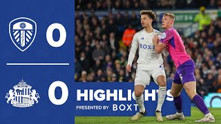 Highlights: Leeds United 0-0 Sunderland | EFL Championship