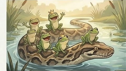 The snake and the frogs