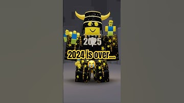 2024 is over 🥲 #2024 #roblox #robloxedit #mm2 #robloxshorts #2025