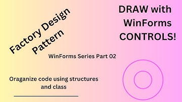 C# WinForms Tutorial: FlowLayoutPanel, Events, and Factory Pattern Explained
