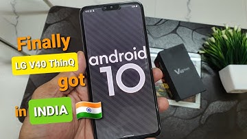 LG V40 ThinQ  Android 10 update in 🇮🇳india🔥🔥🔥 New features Dark mode⚡⚡⚡...
