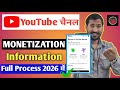 How To Monetize YouTube Channel IN 2026 | YouTube Channel Monetize Kaise Karen Full Process (Hindi)