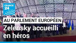 Zelensky au Parlement européen : 