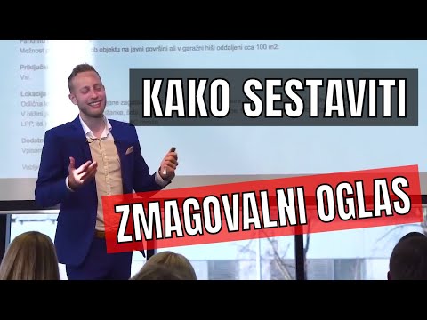 Video: Kako Sestaviti Oglas