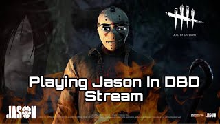 Playing As Jason In DBD For The First Time Live Stream
