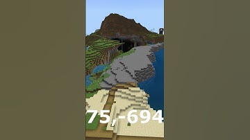 #shorts Incredible Islands Minecraft Bedrock 1.18 Vanilla Seed: 946120828