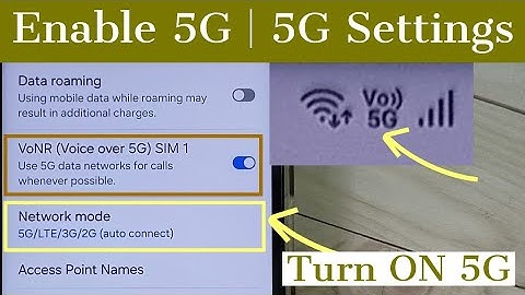How to Enable 5G on Samsung Galaxy S23 FE 5G | Turn ON 5G | 5G Settings | Activate 5G