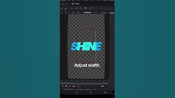 Viral Shine Text effect in DaVinci Resolve!! #davinciresolve #aftereffects #editing #editor