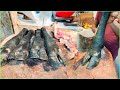 Amazing Big Cow Paya Cutting || Expert Butcher Cow Leg Cutting Skills