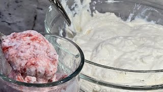 Yogurts casero 2 Ingredientes con leche bronca de vaca recién ordeñada fácil y delicioso