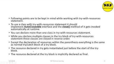 Java Programming: Exception Handling (Part-2)