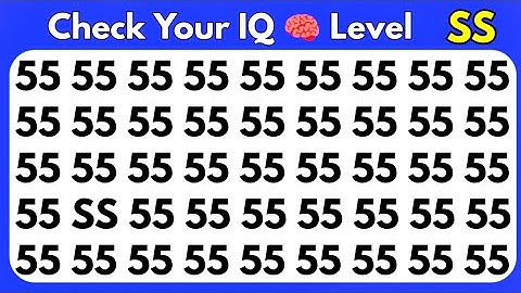 FIND THE ODD ONE OUT | NUMBER AND LETTER EDITION | ODDITY SPOTTING QUIZ