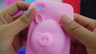 3D Pig Silicone Case for iPhone 4S-Cute,Funny,Durable