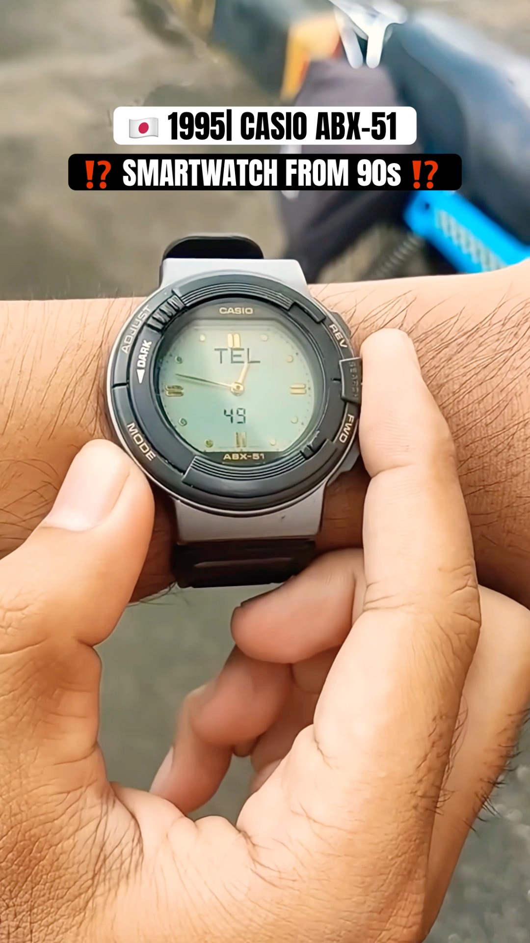 🇯🇵1995| Very Rare Casio ABX-51 !! #casio #vintage #innovation
