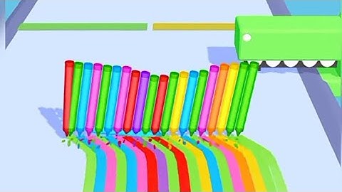 Pencil Rush 3D #1 - Gameplay All levels | New games