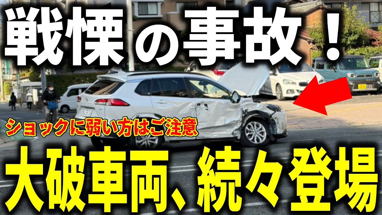 【ドラレコ】大事故・大破・日常に潜む危険映像を一挙公開!!／閲覧注意…ショック映像含みます／危険運転映像68連発!!【ゆっくり解説】