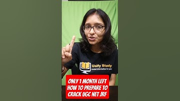 Only 1 Month Left-How to prepare to crack UGC NET JRF #ugcnetexam #ugcnet #netjrf2025 #ugcnet2025