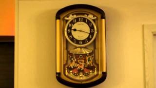 seiko fw 522 mickey clock - YouTube