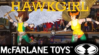 Hawkgirl McFarlane Unbox and Review | Kendra Saunders Platinum Edition DC Multiverse 