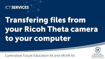 Ricoh Theta Camera - Transferring 360 photo files to your Computer