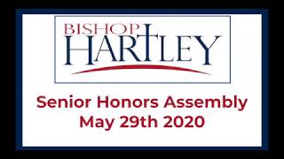 Bishop Hartley High School Senior Honors Assembly 2020