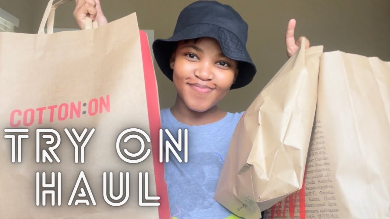 TRY ON HAUL | Cotton On | H&M | clothing and lingerie