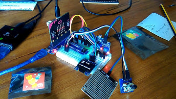 A micro:bit adjustable rain sensor (with day/night detection)