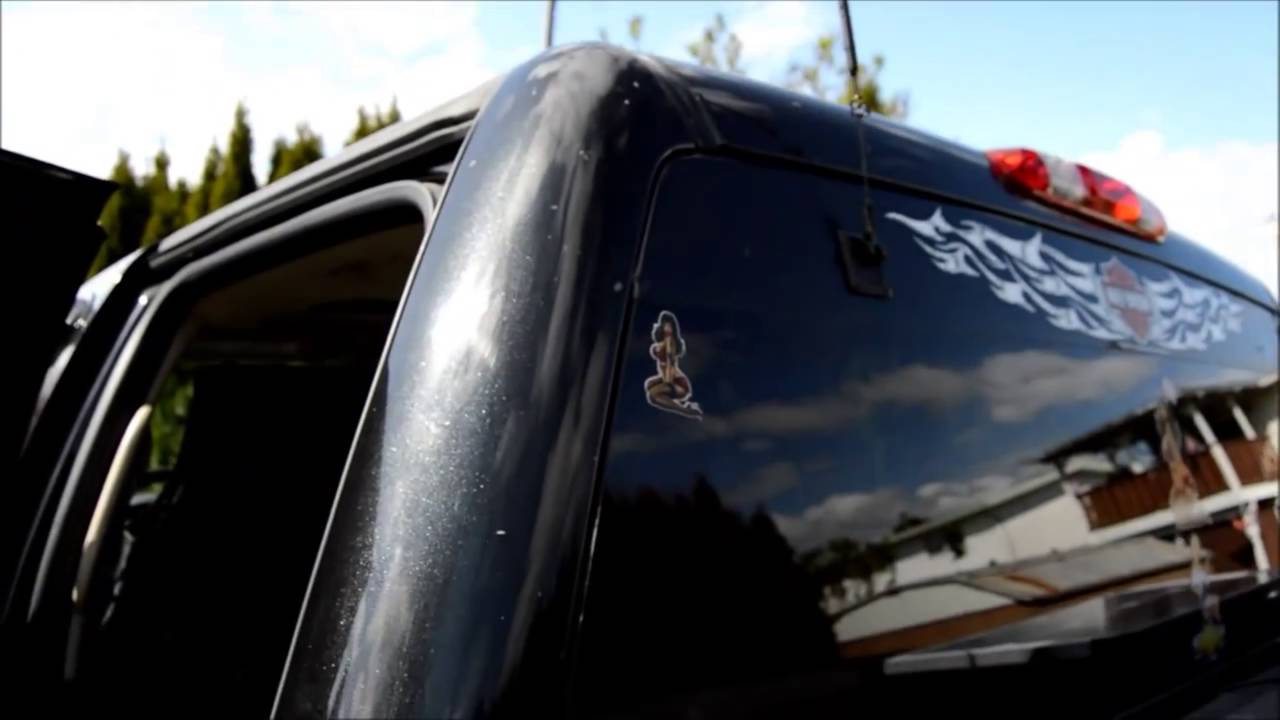 Garage How To and Mods - How to install thru-glassmount CB antenna EP 1 ...