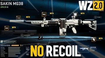 This Gun has *NO RECOIL* in Warzone🤯(Sakin MG38 Class Setup & Tuning - Warzone 2 Resurgence)