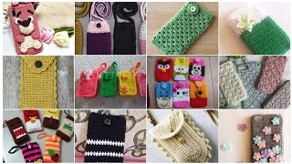 جراب موبايل كروشيه سهل / Crochet bags/ Crochet cover / شنط كروشيه / بورتيفيه كروشيه