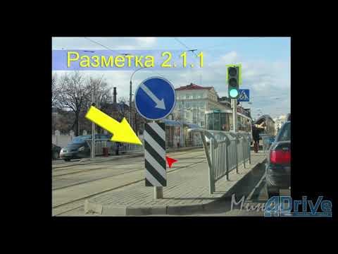 ПДД РБ. Разметка. Вертикальная дорожная разметка