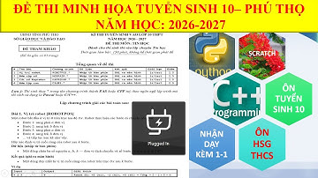 BÀI 1- VỊ TRÍ ROBOT - TUYỂN SINH 10 - PHÚ THỌ NĂM 2026