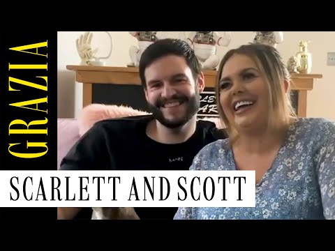 Scarlett Moffatt and Scott Dobinson play Mr and Mrs