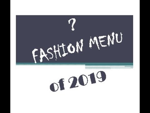 Year 2019 - LADIES FASHION TRENDS @fabulusfashion-pranjalipet1677