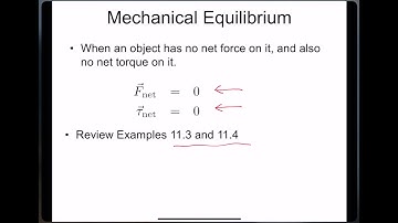 Ch 11: Equilibrium