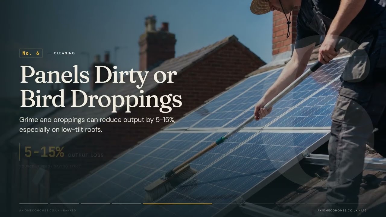 10 Signs Your Solar Panels Are Underperforming