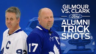 Doug Gilmour vs Wendel Clark: Ford Trick Shots Challenge