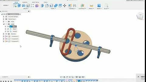 Scotch Yoke Mechanism in Fusion 360
