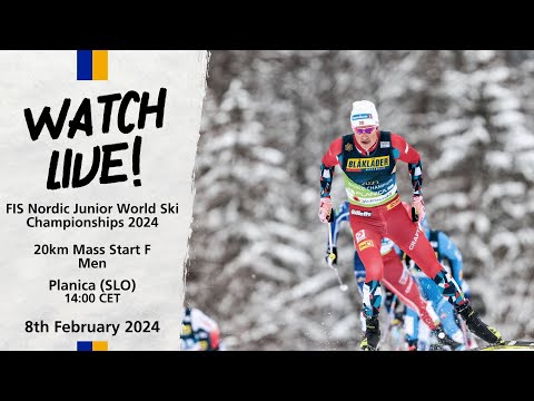 LIVE: U23 FIS Nordic Junior World Ski Championships 2024 - 20KM Mass Start F Men