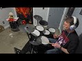 Cyndi lauper all through the night drum cover