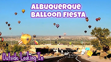 Mass Ascension-Albuquerque Balloon Fiesta... a Go! Walking Train Tracks on a Beautiful Morning