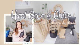 HAUL DECORACIÓN & ORGANIZACIÓN | IKEA, Zara , H&M Home y Maison du Monde