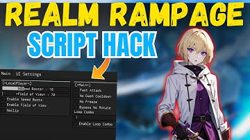 "Roblox Realm Rampage Script 2025: Fast Attack, No Dash Cooldown & More!"