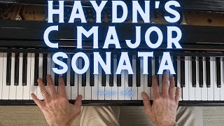 Haydns C Major Sonata Pianist Duane Hulbert Music Only With Notes In The Text Below