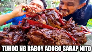 Outdoor cooking || Adobong tuhod ng baboy || mapaparami ka ng rice nito 😋😋😋 @asaytv