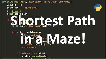 Build a Shortest Path Finder Project in Python – Breadth-First Search Algorithm
