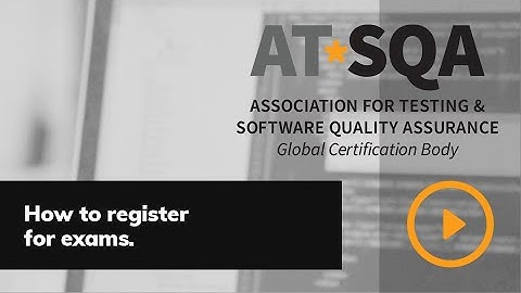 How to schedule your ISTQB exam